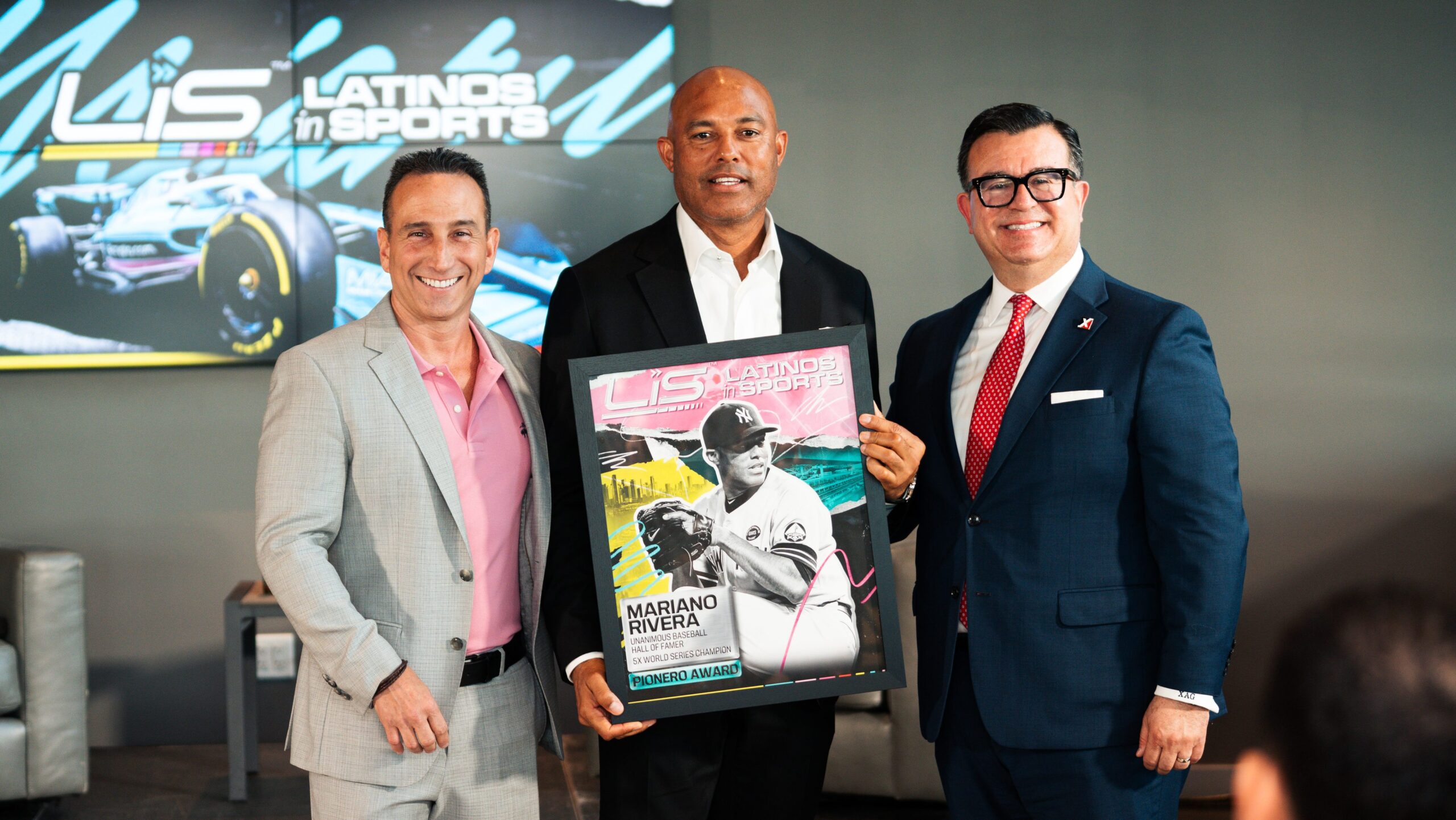latinos-in-sports-actions-awarded-mariano-rivera-during-the-formula-1-weekend-in-miami